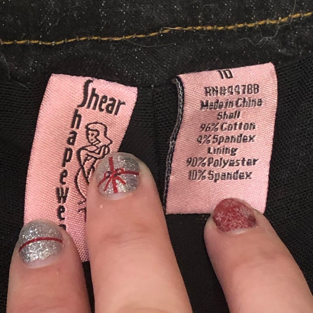 🛍Shear Shapewear Jeans 👖EUC - Picture 3 of 5